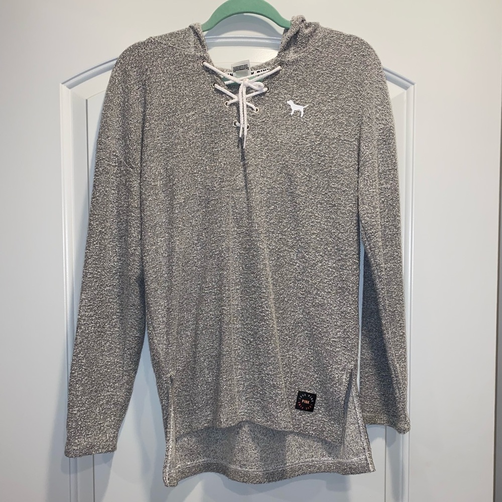 Grey Sweatshirt by Pink